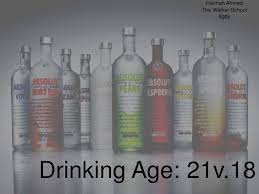 The legal drinking age in malaysia is 21. Drinking Age 21 Vs 18