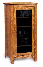 Wood Audio Cabinet Stereo Cabinet Audio Cabinet Adjustable Shelving