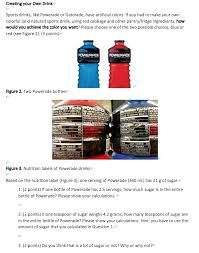 Click to see full answer. Creating Your Own Drink Sports Drinks Like Powerade Chegg Com