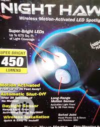 It features led technology, senses motion from up to 15ft. Archive Night Hawk Motion Activated Led Spotlight In Port Harcourt Home Accessories Harris Harris Jiji Ng