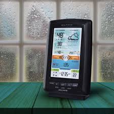 Details, zie de aanbieding van de verkoper voor volledige details. Weather Station With Rain Gauge And Lightning Detector