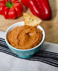 Roasted Eggplant And Red Pepper Dip Recipe Stuffed Pepper Dip Red Pepper Dip Roast Eggplant
