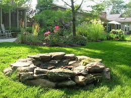 If you take simple precautions then go with the op's recommendation and go 'fully primitive' by firing in a fire pit. Http Info Barnnurserylandscape Com Portals 217115 Images Dscn6134 Jpg Natural Fire Pit Fire Pit Landscaping Rustic Fire Pits