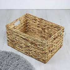 Maybe you would like to learn more about one of these? Water Hyacinth Rectangular Storage Basket The Basket Company