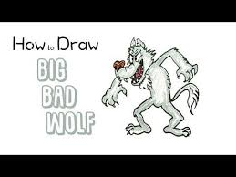 Feel free to explore, study and enjoy paintings with paintingvalley.com. How To Draw The Big Bad Wolf Big Bad Wolf Bad Wolf Wolf Drawing