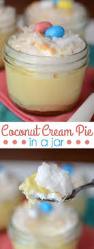 Coconut Cream Pies In Jars Cookbook Giveaway Crazy For Crust Recipe Mason Jar Desserts Coconut Cream Pie Desserts