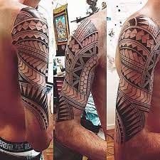This is a gorgeous black & white tattoo which you will love because of its rose details. Top 93 Maori Tattoo Ideas 2021 Inspiration Guide Half Sleeve Tattoos For Guys Maori Tattoo Designs Maori Tattoo