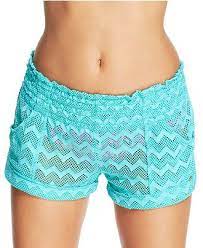 Roxy Crochet Shorts Cover Up Junior Swimwear Women Macy S Popular Swimwear Cute Swimsuits Swimwear