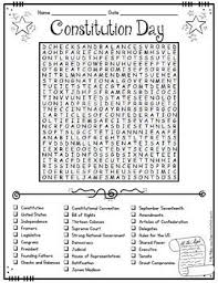 Constitution Day Constitution Day Holiday Math Worksheets Teacher Journals
