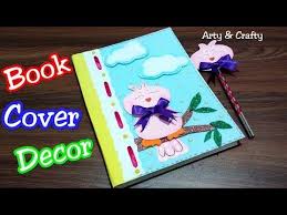 Diy Bookcover Decoration Notebook Cover Design Decorate Notebook Project File Cover Decoratio Notebook Cover Design Folder Cover Design Diy Notebook Cover