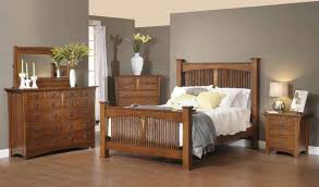 Craftsman 5 Piece Bedroom Set Rustic Bedroom Furniture Diy Furniture Bedroom Mission Style Bedrooms