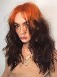 The Cool New Way To Wear The Copper Hair Trend Is On Your Roots Roots Hair Alternative Hair Hair Color Streaks