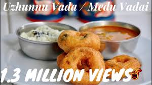 Vada Uzhunnu Vada Medhu Vadai Recipe No 136 Youtube