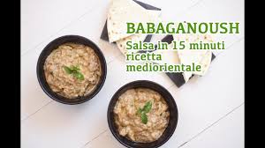 Per ogni melanzana contate uno spicchio d'aglio, 30 g di tahina e un paio di cucchiaini di olio. Babaganoush In 15 Minuti Salsa Vegana Mediorientale Senza Forno Youtube