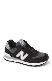 Black And White New Balance Womens The Women S Nbsp 574 Penant Collection Sneakers By New Balance For Pacsun And Pacsun Com Offer A Black White And Gray C Black Shoes Women New Balance Sneakers