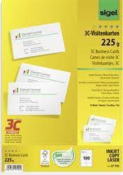 Business card design with vistaprint: Sigel Lp795 Printable Business Cards Smooth Edge 85 X 55 Mm Bright White 100 Pc S Paper Size A4 Conrad Com