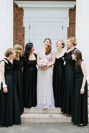 The Mismatched Black Full Length Bridesmaid Dresses At Choate Rosemary Hall