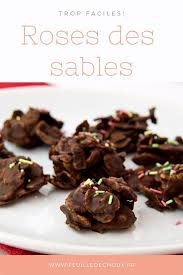 Recette De Roses Des Sables Avec Vegetaline Recette Sable Facile Rose Des Sables Recette