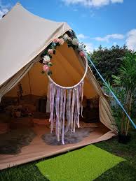 Bell Tent Glamping Party Bell Tent Boho Hen Party