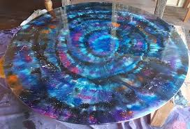 Unicorn Spit Galaxy Table On Glass Unicorn Spit Painted Coffee Tables Unicorn Spit Stain