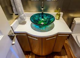 glass vessel sinks