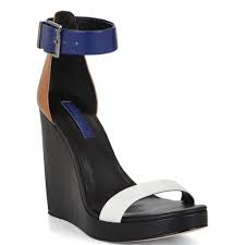 Black And White Wedges Sandals Bcbg Color Block Wedge White Wedge Sandals Wedges Womens Shoes Wedges