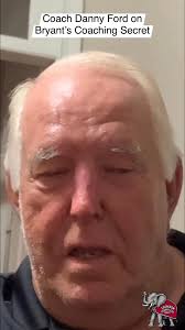 Coach Danny Ford recalls when Danny Ridgeway hurt his knee and Coach Bryant  tried to do good by the guy. Since he couldn't play anymore, Coach Bryant  sent him in to tell