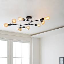 This is another popular and versatile type of ceiling light fixture. China Black Gold Industrial Ceiling Light Fixtures For Indoor Home Ceiling Decoration Wh La 17 China Crystal Ceiling Lamp Lighting