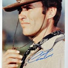 Signed CLINT EASTWOOD Autographed Photo