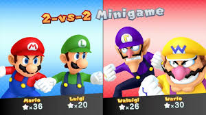 Waluigi first appeared in mario tennis, where he is portrayed as luigi's rival. Mario Party 10 Mario Vs Luigi Vs Wario Vs Waluigi Airship Central Youtube