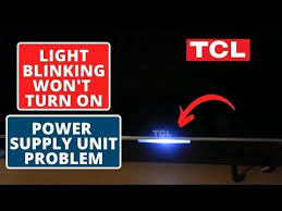 Tcl Red Light Blinking Youtube In 2020 Tv Lighting The Unit Blinking