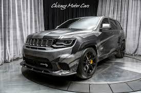 The 2018 jeep grand cherokee comes in seven trims: Used 2018 Jeep Grand Cherokee Trackhawk Awd Suv 850hp Original Msrp 99k 10k In Upgrades For Sale Special Pricing Chicago Motor Cars Stock 16845