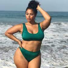 tabria majors becomes first plus sized black model featured in sports illustrated chocolate informed online magazine plus size curvy model girl suit