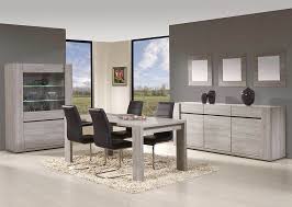 Salle A Manger Complete Contemporaine Venise Coloris Chene Gris Salle A Manger Complete Meuble Salle A Manger Salle A Manger Moderne
