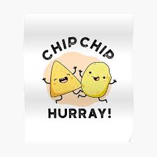 Chip Pun Posters Redbubble