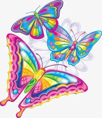 Colorful Butterfly Butterfly Art Lisa Frank Colorful Butterflies