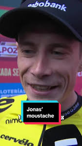 Jonas Vingegaard Mustache