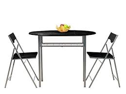 Amazon Com Krasavic 3pcs Butterfly Breakfast Table And Chair Set 26204b Bk Kitchen Dining Dining Table In Kitchen Dining Table Chairs Interior Furniture