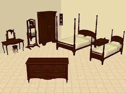 Mod The Sims Seasons Stuff Recoloured Part 1 Bedroom Sets Recolor Country Bedroom