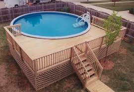 New Deck For Pool Pool Deck Plans Round Above Ground Pool Swimming Pool Decks
