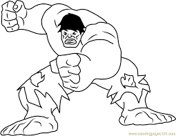 This popular comic book superhero first appeared in may, 1962, in the marvel comics publication the incredible hulk #1. Hulk The Superhero Coloring Page For Kids Free Hulk Printable Coloring Pages Online For Kids Coloringpages101 Com Coloring Pages For Kids