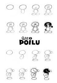 Dessiner Petit Poilu Zeichnen Kinder Kindergeburtstag