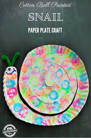 Vibrantly Colored Paper Plate Snail Craft For Young Children My name is karen and i am the owner.