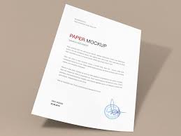 Freebie Paper Mockup Paper Mockup Mockup Free Mockup Templates