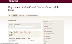 Texas a&m ecology job board. Best Job Websites For Wildlife Biology And Ecology Stephanie Schuttler Ph D