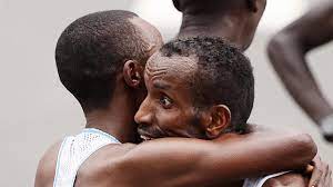 Bashir abdi won the bronze medal in the men's marathon at the tokyo olympics on sunday. K Wqw Xhtrrzm
