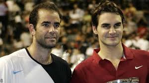 Merely getting the chance to play against roger federer at a grand slam tournament is a thrill for many a young tennis player. Roger Federer Can Break My Wimbledon Record Pete Sampras Bbc Sport