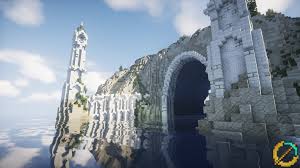 The minecraft community continues to blow minds with its incredible builds. The Mouth Of Edhellond Minecraft Middle Earth