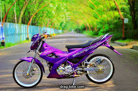 50 Foto Gambar Modifikasi Satria Fu Thailook Terbaik Terkeren Air Brush Kontes Drag Bike Com Di 2020 Gambar Sepeda Motor Air