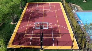 This pack of 12 tiles covers 1.08m² weight (single tile): Multisport Court Fuxuan Flooring